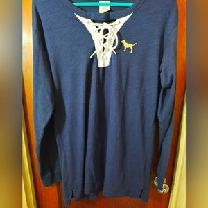 Victoria's secret Pink bling long sleeve tee shirt